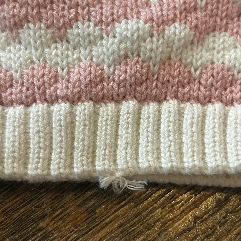 Hanna Andersson Soft Pink and White Crochet Set - Picture 5 of 7
